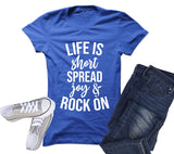 Life is Short Unisex T-Shirt--Tiffy Rocks Apparel