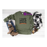 Love Gangsta Unisex Long Sleeve Tee--Tiffy Rocks Apparel