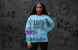 Love Gangsta Unisex Sweatshirt--Tiffy Rocks Apparel