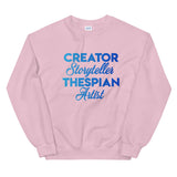 Creator Unisex Sweatshirt-Light Pink-S-Tiffy Rocks Apparel