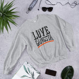 Love Gangsta Unisex Sweatshirt-Sport Grey-S-Tiffy Rocks Apparel