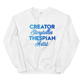 Creator Unisex Sweatshirt-White-S-Tiffy Rocks Apparel