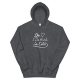 Think I'm Cute Unisex Hoodie-Dark Heather-S-Tiffy Rocks Apparel