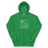 Think I'm Cute Unisex Hoodie-Irish Green-S-Tiffy Rocks Apparel