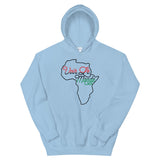 See The World Unisex Hoodie-Light Blue-S-Tiffy Rocks Apparel