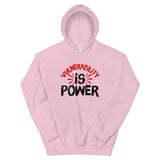 Vulnerability is Power Unisex Hoodie-Light Pink-S-Tiffy Rocks Apparel