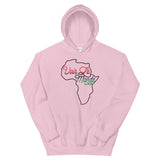 See The World Unisex Hoodie-Light Pink-S-Tiffy Rocks Apparel