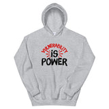 Vulnerability is Power Unisex Hoodie-Sport Grey-S-Tiffy Rocks Apparel