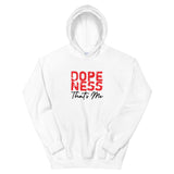 Dopeness Thats Me Unisex Hoodie-White-S-Tiffy Rocks Apparel