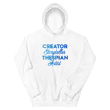 Creator Unisex Hoodie-White-S-Tiffy Rocks Apparel