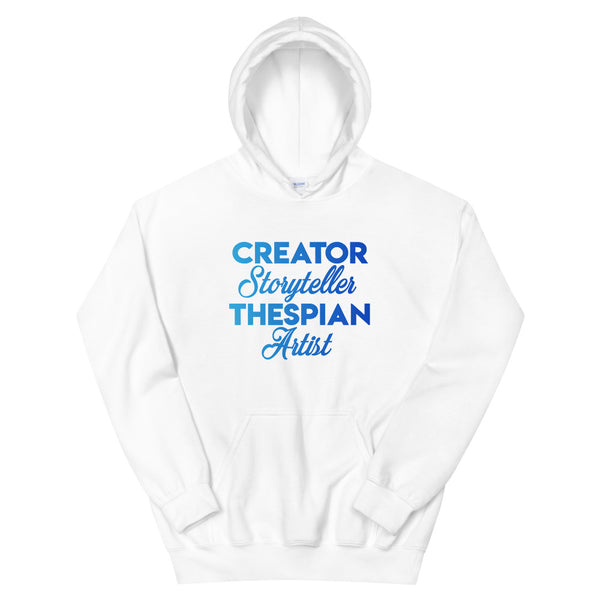 Creator Unisex Hoodie-White-S-Tiffy Rocks Apparel