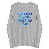 Creator Unisex Long Sleeve Tee-Athletic Heather-XS-Tiffy Rocks Apparel