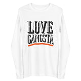 Love Gangsta Unisex Long Sleeve Tee-White-XS-Tiffy Rocks Apparel