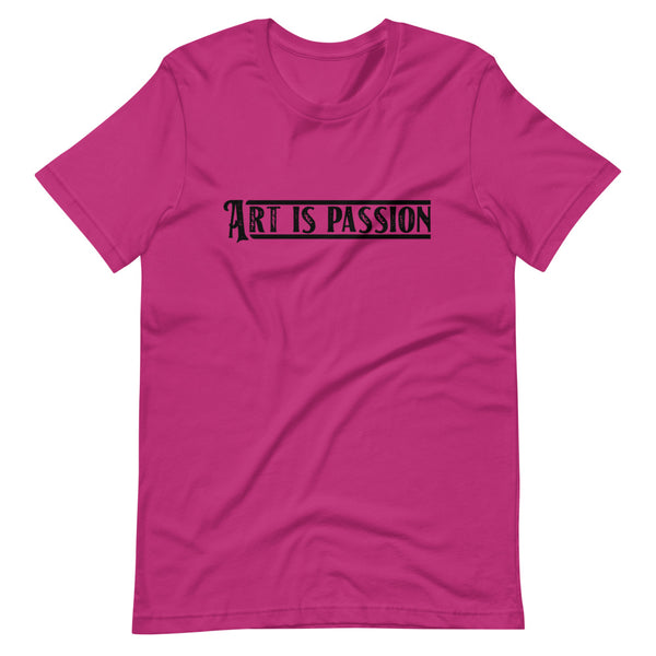 Art is Passion Unisex T-Shirt-Berry-S-Tiffy Rocks Apparel