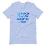 Creator Unisex T-Shirt-Heather Blue-S-Tiffy Rocks Apparel