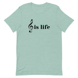 Music is Life Unisex T-Shirt--Tiffy Rocks Apparel