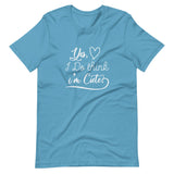 Think I'm Cute Unisex T-Shirt-Ocean Blue-S-Tiffy Rocks Apparel