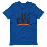 Love Gangsta Unisex T-Shirt-True Royal-S-Tiffy Rocks Apparel