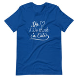 Think I'm Cute Unisex T-Shirt-True Royal-S-Tiffy Rocks Apparel