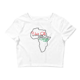 See The World Women’s Crop Tee-White-XS/SM-Tiffy Rocks Apparel