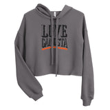 Love Gangsta Crop Hoodie-Storm-S-Tiffy Rocks Apparel