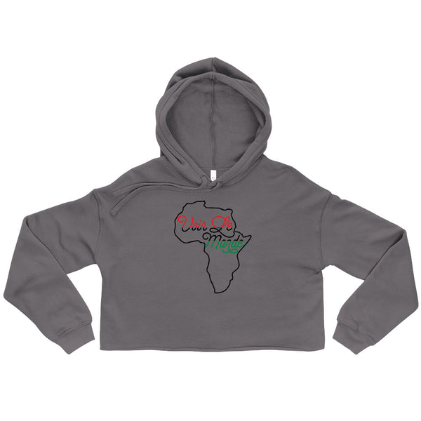 See The World Crop Hoodie-Storm-S-Tiffy Rocks Apparel