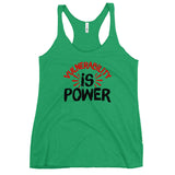 Vulnerability is Power Women's Racerback Tank-Envy-S-Tiffy Rocks Apparel