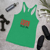 Dopeness Thats Me Women's Racerback Tank-Envy-S-Tiffy Rocks Apparel